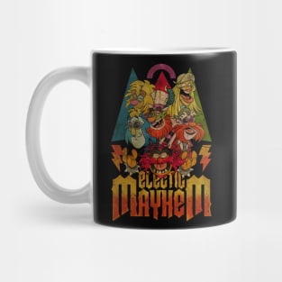 ELECTRIC MAYHEM IS ROCKS RETROO Mug